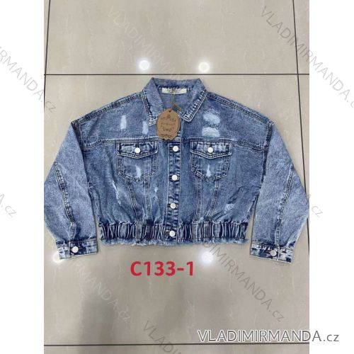 Women's denim jacket short (s-2xl) MA520002