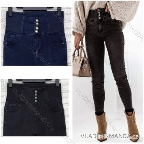 Leggings pants leatherette with zip (34-42) JEANS JWA20048