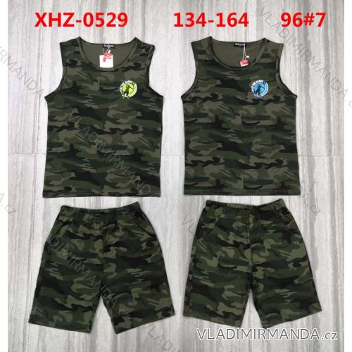 Summer children's camouflage tank top for boys (98-128) ACTIVE SPORT ACT20HZ-6961