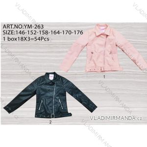 Jeans jacket warm teen girl (134-164) ACTIVE SPORTS ACT218P-8129