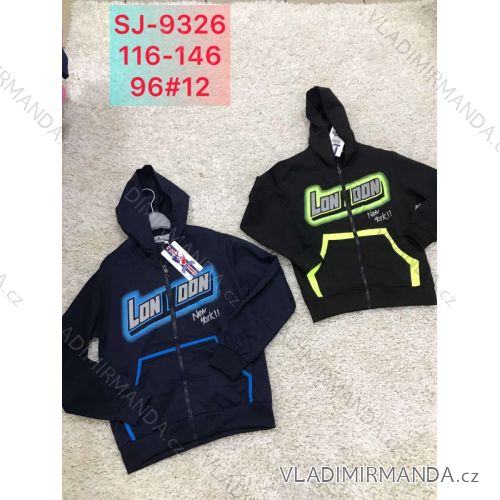 Children's hoodie for girls (116-146) ACTIVE SPORT ACT218P-7493