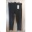 Leggings long light women's  oversize (5XL-7XL / black)  SMI22A-104 black 5XL