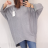 Tunic oversize long sleeve women's oversized (2XL / 3XL ONE SIZE) ITALIAN FASHION IM321551