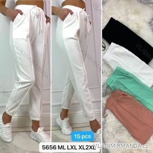 Women's long velvet sweatpants (S-XL) TURKISH FASHION TMWL20633