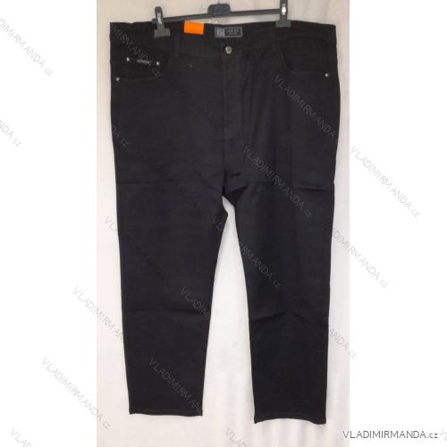 Men's oversized jeans (54-60) CENTER JEANS CJ21004 black 58