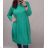 Classic short sleeve dress women (uni s-l) ITALIAN MODA IMC20206 2XL/3XL Green