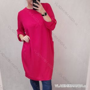 Dress with 3/4-sleeve ladies pocket (uni sl) ITALIAN Fashion IMWD20527