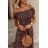 Women's Elegant Long Sleeve Dress (S / M / L ONE SIZE) ITALIAN FASHION IMWA21002