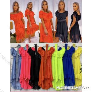 Summer short sleeve summer dress (S / M ONE SIZE) ITALIAN FASHION IMWY21019