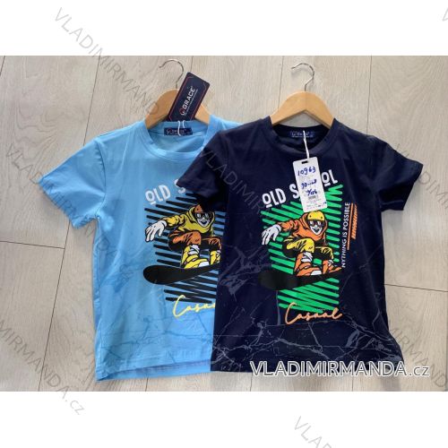 T-shirt short sleeve teen boys (116-146) GRACE B80643