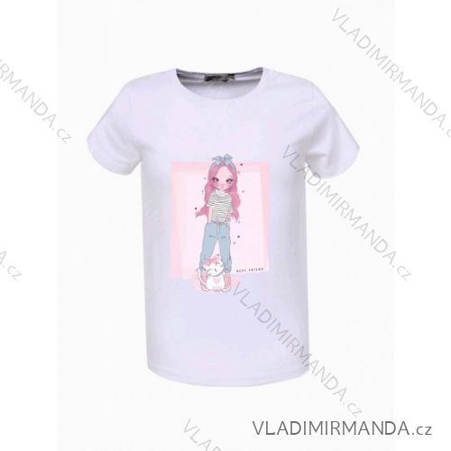 T-shirt short sleeve children´s girls (110-160) GLO-STORY GLO19GPO-8694