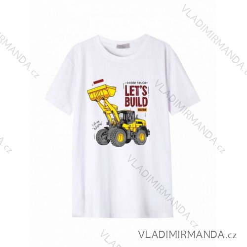 T-shirt short sleeve for children's boys (98-128) GLO-STORY BPO-5286