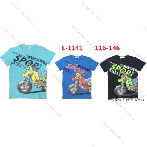 Girls' Youth Short Sleeve T-Shirt (116-146) SEZON JS-7018