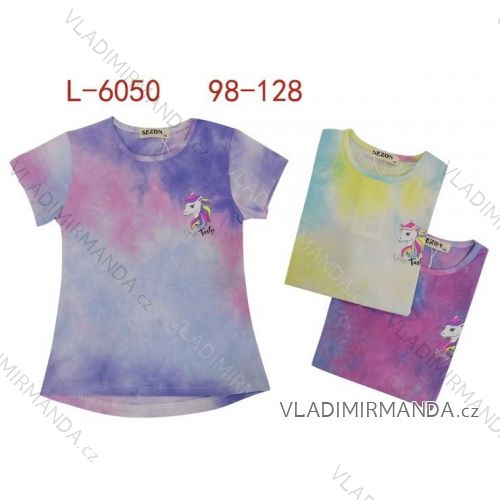 Girls' Youth Short Sleeve T-Shirt (116-146) SEZON JS-7018