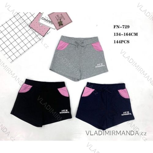 Shorts adolescent girls shorts (134-164) SEZON SEZ20B-579