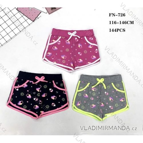 Shorts adolescent girls shorts (134-164) SEZON SEZ20B-579