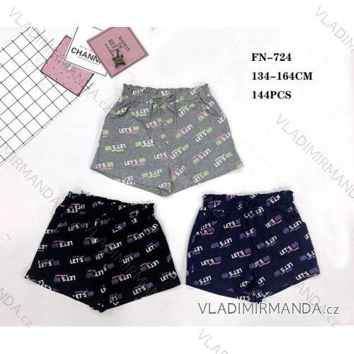 Shorts adolescent girls shorts (134-164) SEZON SEZ20B-579