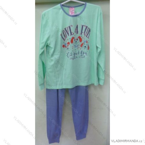 Pajamas Long Puppy Girls Cotton (134-164) VALERIE DREAM GB-5130
