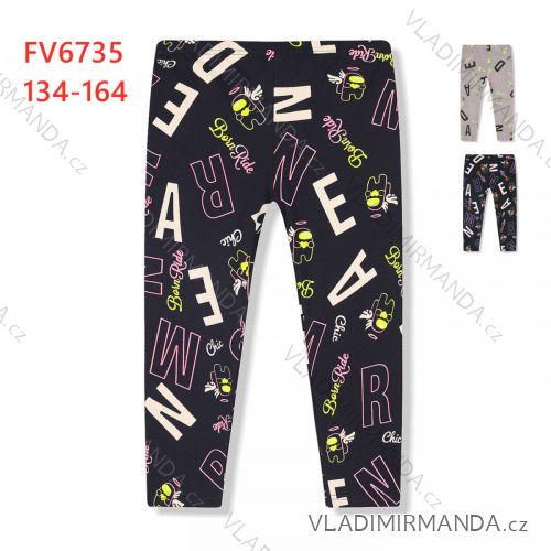 Jeans leggings insulated youth girls (134-164) KUGO KK9947