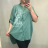 Tunic Shirt 3/4 Long Sleeve Ladies (uni M-L) ITALIAN FASHION IM420362