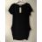 Dress classic short sleeve with pockets women (UNI S / M) ITALIAN FASHION IMD20025