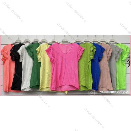 T-shirt short sleeve women (S / M ONE SIZE) ITALIAN FASHION IMWA21017