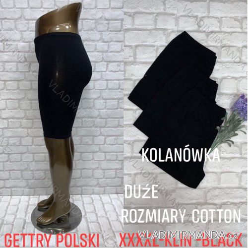 Legíny krátké bavlněné dámské nadrozměr (L-3XL) TURECKÁ MÓDA TMWL221573