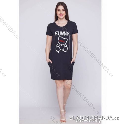 T-shirt short sleeve women (S-XL) GLO-STORY GLO20WPO-B0638