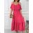 Summer short sleeve summer dress (S / M ONE SIZE) ITALIAN FASHION IMWY21019