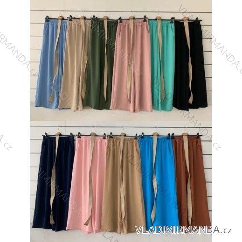 Women's long summer pants (S / M / L ONE SIZE) ITALIAN FASHION IMWY22048