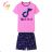 Girls' short pajamas (134-164) KUGO MP1507