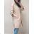 Coat Women's Long Jacket (S / M / L ONE SIZE) ITALIAN FASHION IMC21697