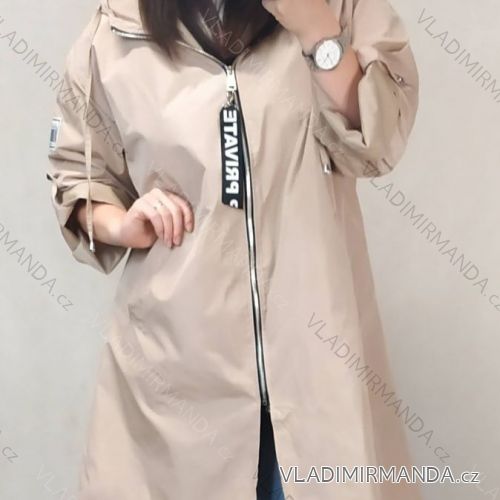 Coat Women's Long Jacket (S / M / L ONE SIZE) ITALIAN FASHION IMC21697