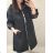 Coat Women's Long Jacket (S / M / L ONE SIZE) ITALIAN FASHION IMC21697