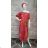 Women's Long Sleeve Dress Plus Size (XL / 2XL / 3XL ONE SIZE) POLISH FASHION PMLT22003