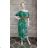 Women's Long Sleeve Dress Plus Size (XL / 2XL / 3XL ONE SIZE) POLISH FASHION PMLT22003