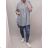 Women's T-shirt extended short sleeve Mouse (UNI S / L) ITALIAN FASHION IM420623