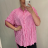 Women's T-shirt extended short sleeve Mouse (UNI S / L) ITALIAN FASHION IM420623
