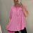 Women's T-shirt extended short sleeve Mouse (UNI S / L) ITALIAN FASHION IM420623