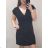 Women's short sleeve dress oversized (L-3XL) POLISH FASHION PMF20013