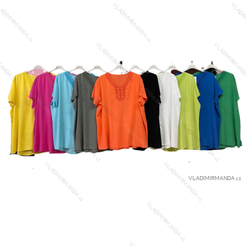 Tunic / blouse long sleeve women's oversized (3XL / 4XL ONE SIZE) ITALIAN FASHION IMWQ2191650