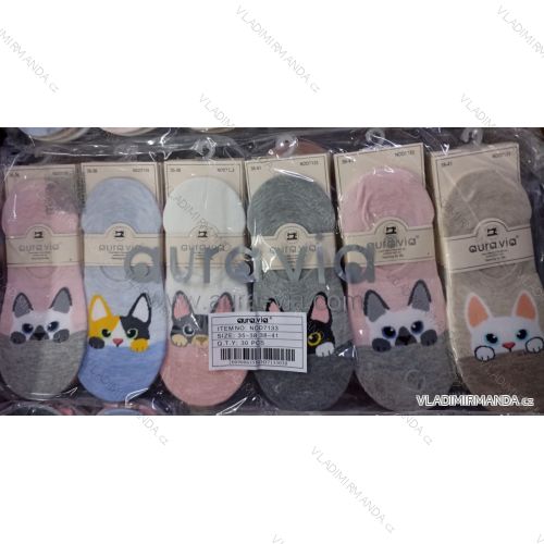 Ankle socks women (35-41) AURA.VIA NDX5983