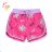 Kraťas shorts with sequins baby teen girl (98-128) KUGO K627