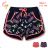 Kraťas shorts with sequins baby teen girl (98-128) KUGO K627