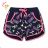 Kraťas shorts with sequins baby teen girl (98-128) KUGO K627