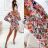 Summer short sleeve summer dress (S / M ONE SIZE) ITALIAN FASHION IMWY21019