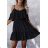 Summer short sleeve summer dress (S / M ONE SIZE) ITALIAN FASHION IMWY21019