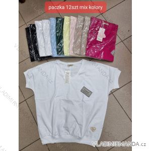 Tričko krátký rukáv dámské (S-XL) TURECKÁ MÓDA TMWG22G5325