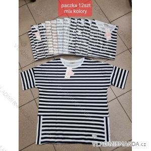 Tričko krátký rukáv dámské (S-XL) TURECKÁ MÓDA TMWG22G5325