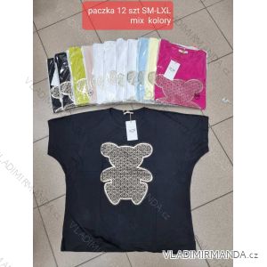 Tričko krátký rukáv dámské (S-XL) TURECKÁ MÓDA TMWG22G5325